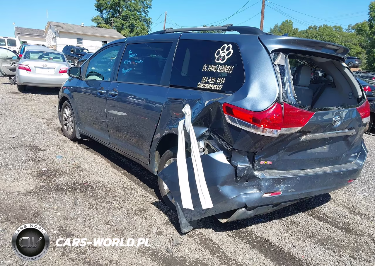 2013 Toyota Sienna Limited V6 7 Passenger VIN:5TDYK3DC8DS319801 - 3