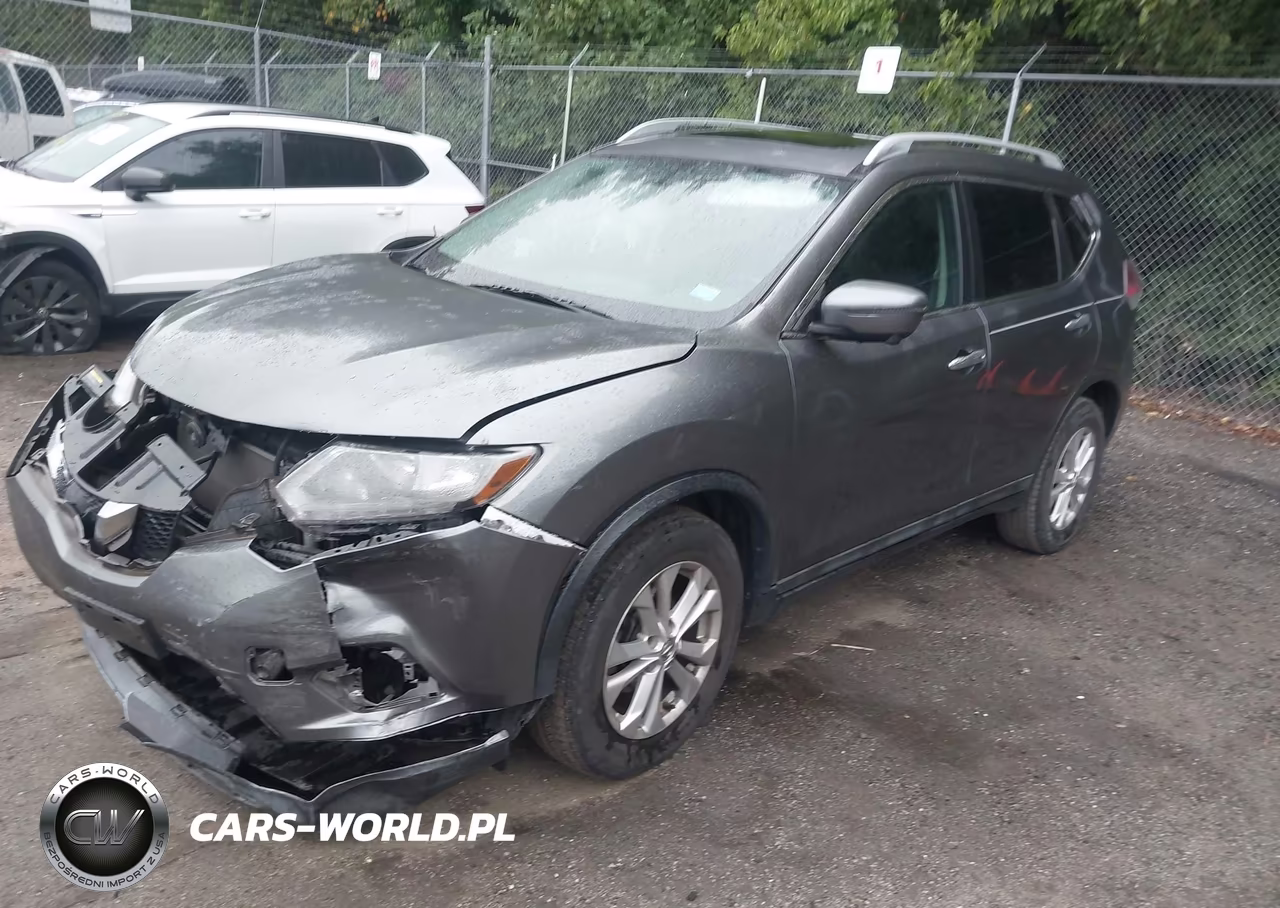 2016 Nissan Rogue Sv VIN:5N1AT2MV6GC799462 - 2