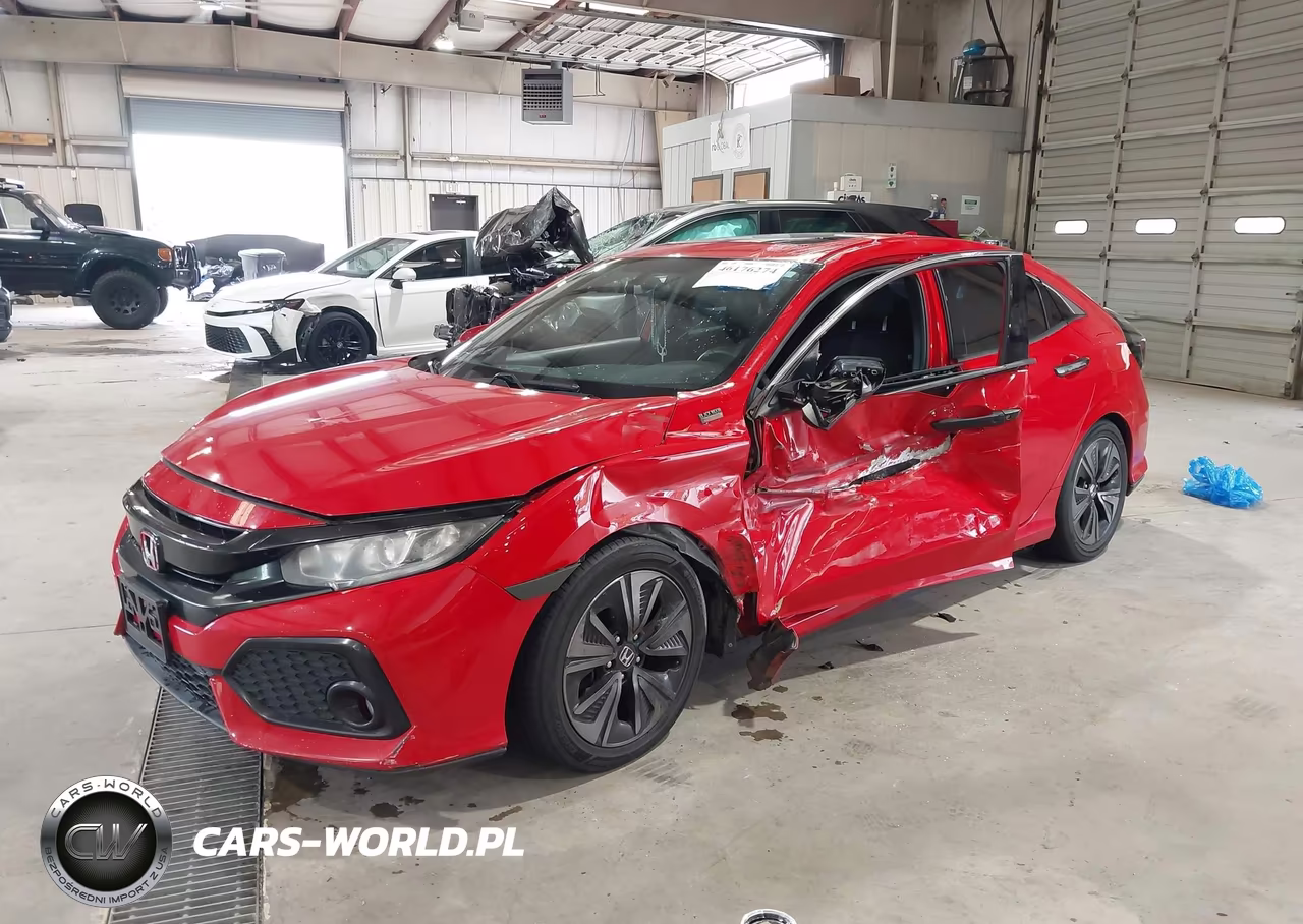 2017 Honda Civic Ex VIN:SHHFK7H55HU406574 - 2