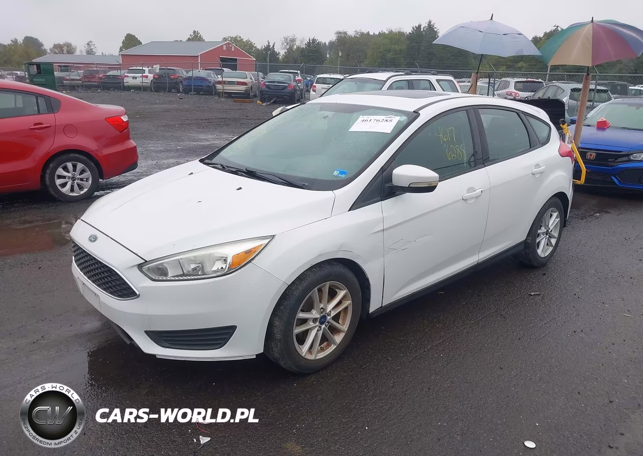 2016 Ford Focus Se VIN:1FADP3K27GL338474 - 2