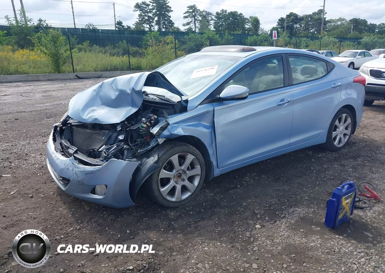 2012 Hyundai Elantra Limited (Ulsan Plant) VIN:KMHDH4AE3CU390466 - 2