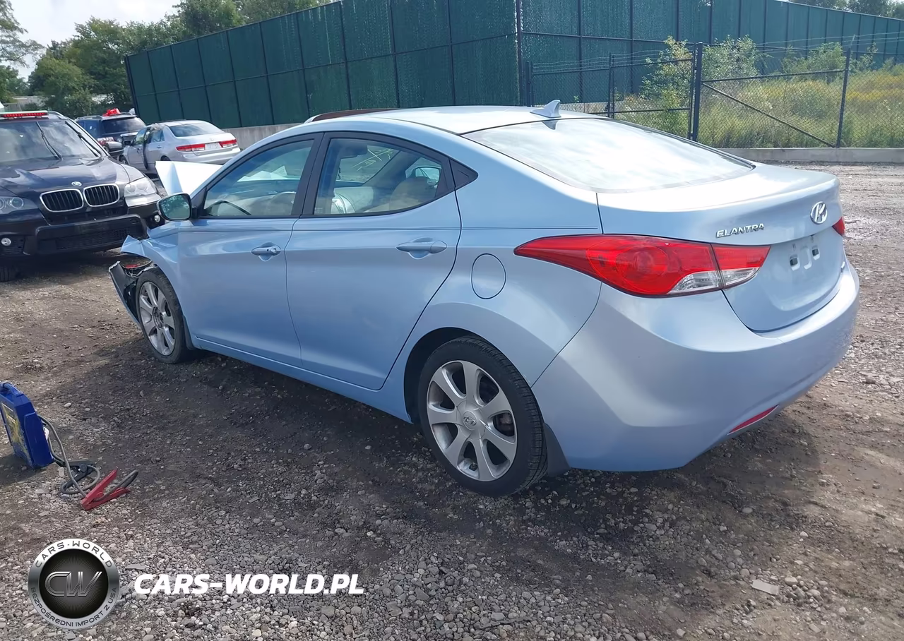 2012 Hyundai Elantra Limited (Ulsan Plant) VIN:KMHDH4AE3CU390466 - 3
