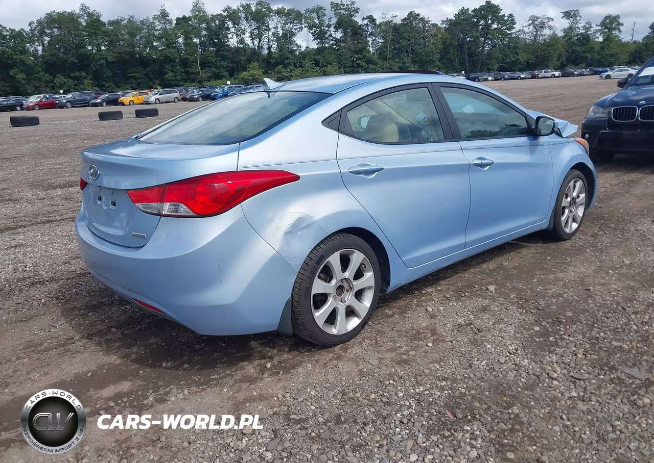 2012 Hyundai Elantra Limited (Ulsan Plant) VIN:KMHDH4AE3CU390466 - 4