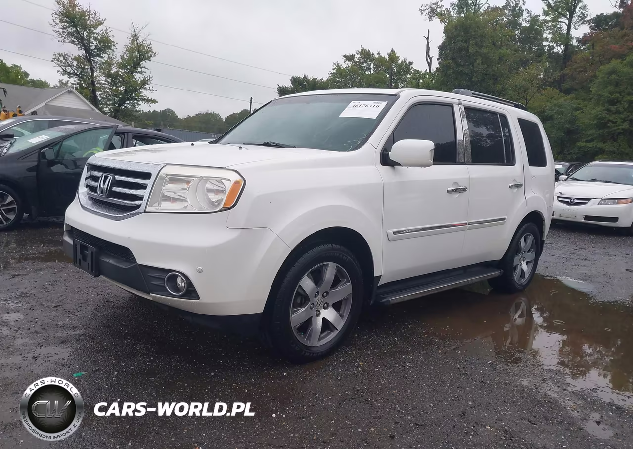 2013 Honda Pilot Touring VIN:5FNYF4H96DB061873 - 2