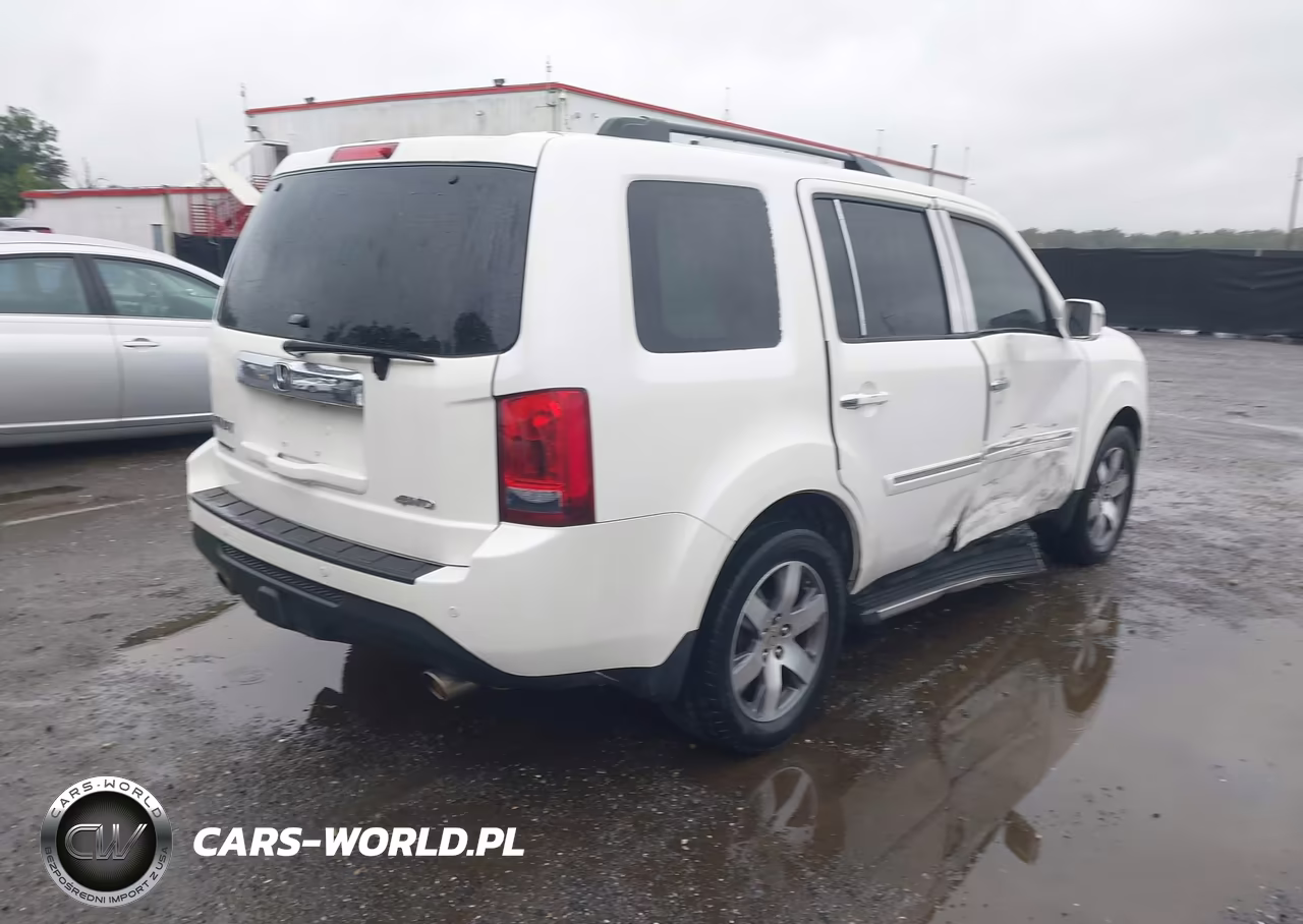 2013 Honda Pilot Touring VIN:5FNYF4H96DB061873 - 4