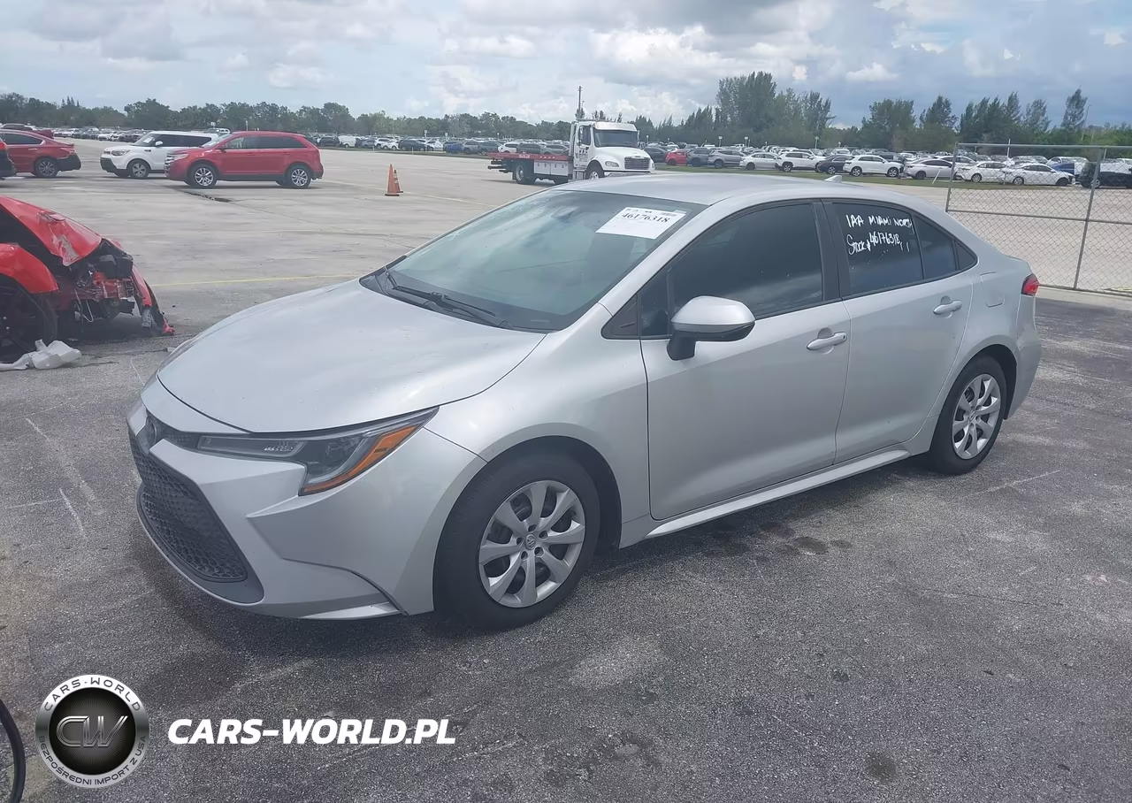 2021 Toyota Corolla Le VIN:5YFEPMAE1MP243542 - 2