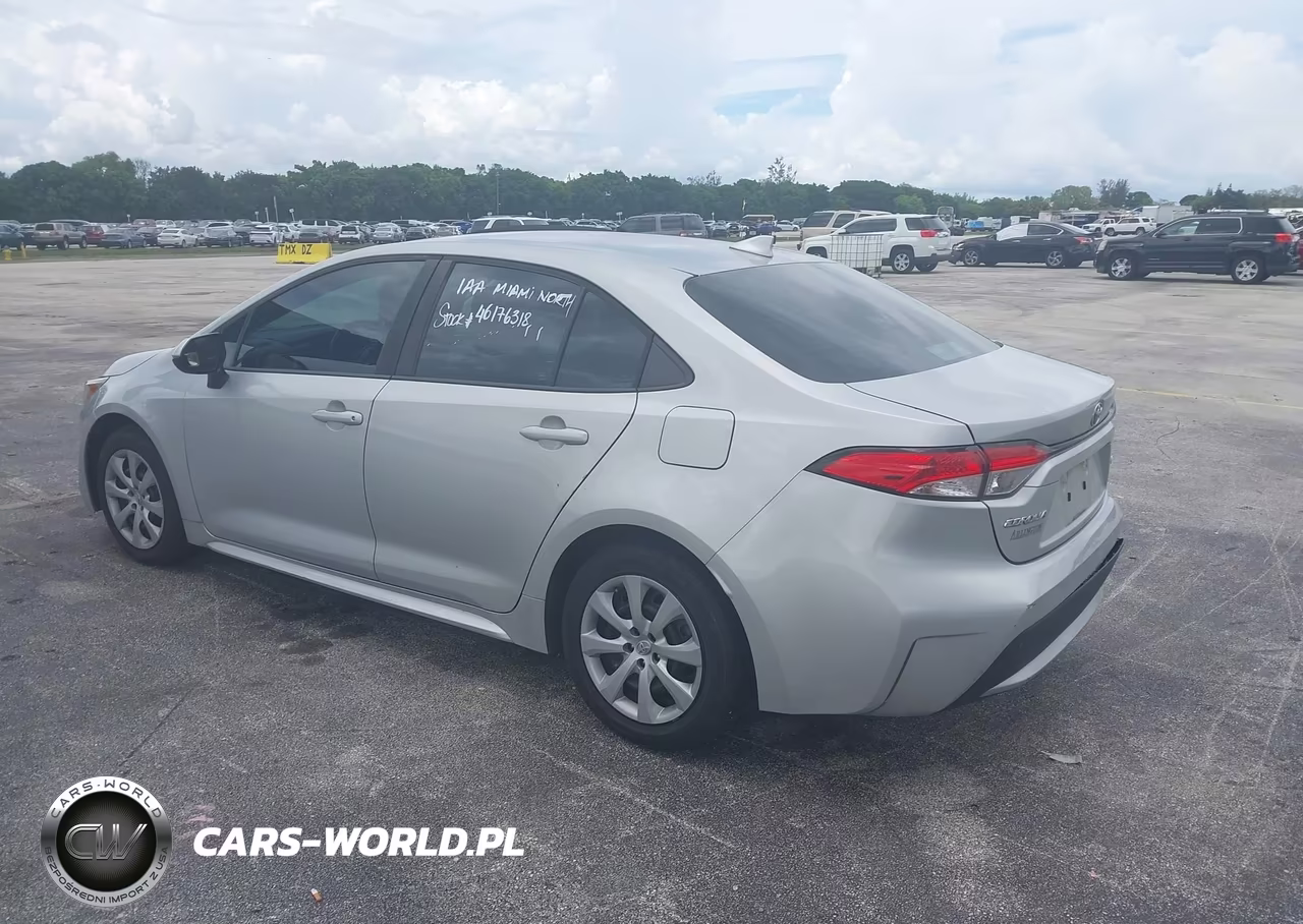 2021 Toyota Corolla Le VIN:5YFEPMAE1MP243542 - 3