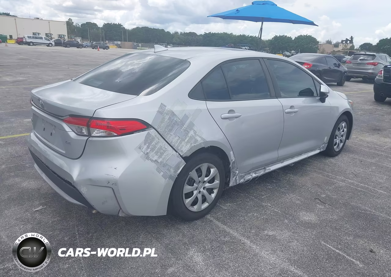 2021 Toyota Corolla Le VIN:5YFEPMAE1MP243542 - 4