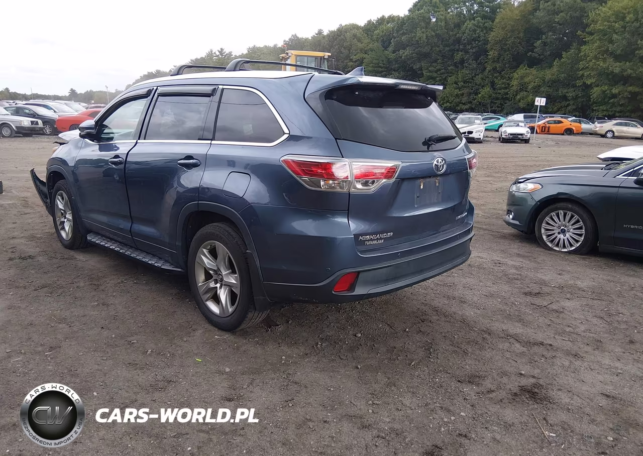 2016 Toyota Highlander Limited V6 VIN:5TDDKRFH4GS257845 - 3