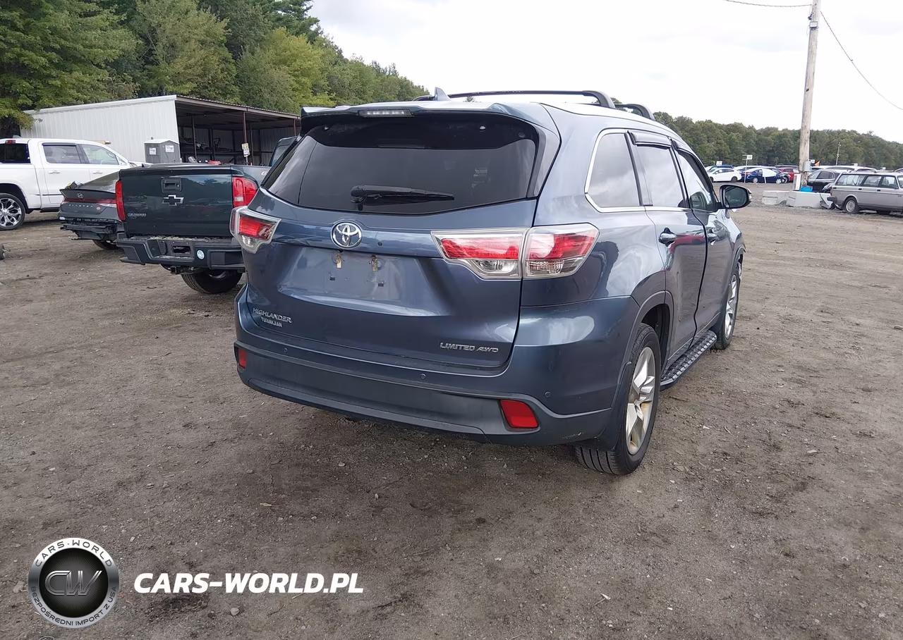 2016 Toyota Highlander Limited V6 VIN:5TDDKRFH4GS257845 - 4