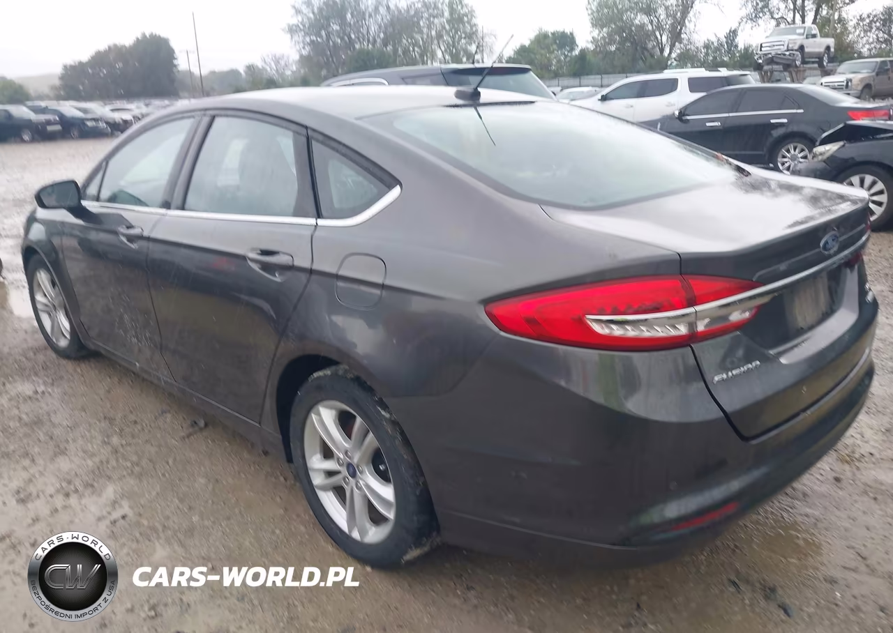 2018 Ford Fusion Se VIN:3FA6P0HD0JR230626 - 3