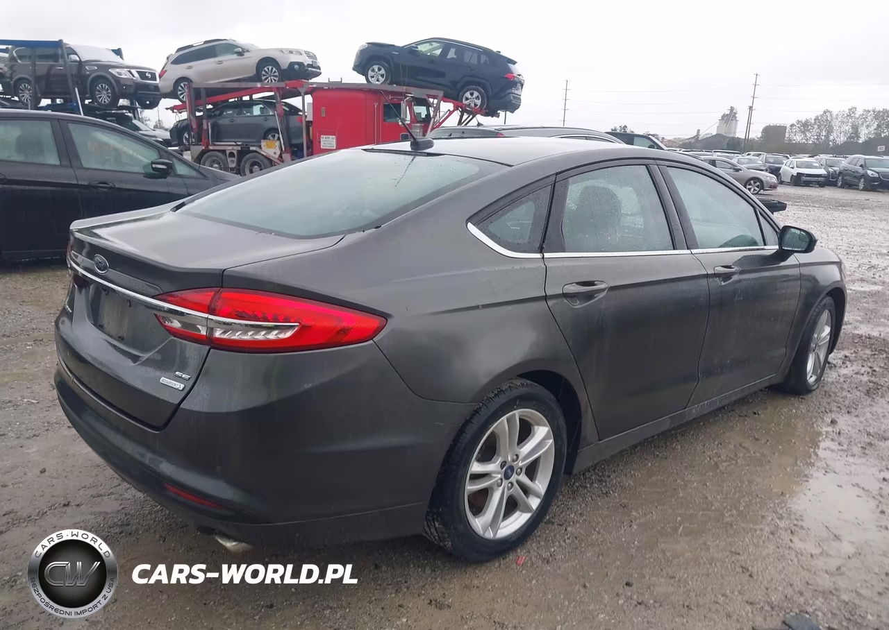 2018 Ford Fusion Se VIN:3FA6P0HD0JR230626 - 4