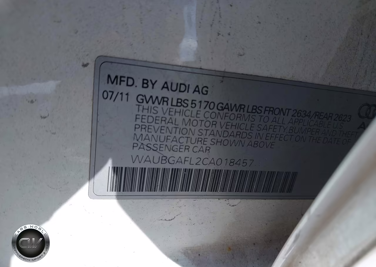 2012 Audi S4 3.0 Premium Plus VIN:WAUBGAFL2CA018457 - 9