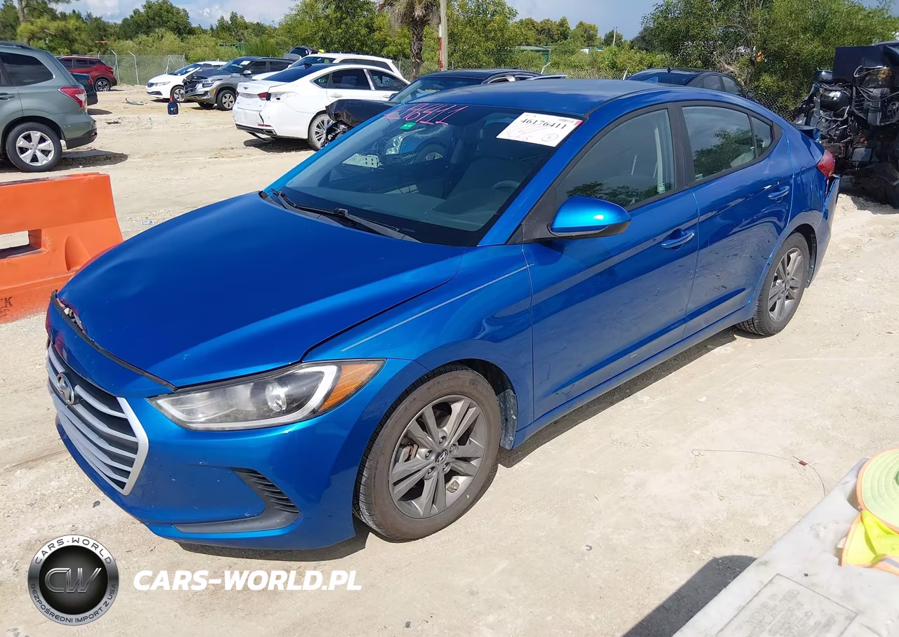 2018 Hyundai Elantra Sel VIN:5NPD84LFXJH293444 - 2