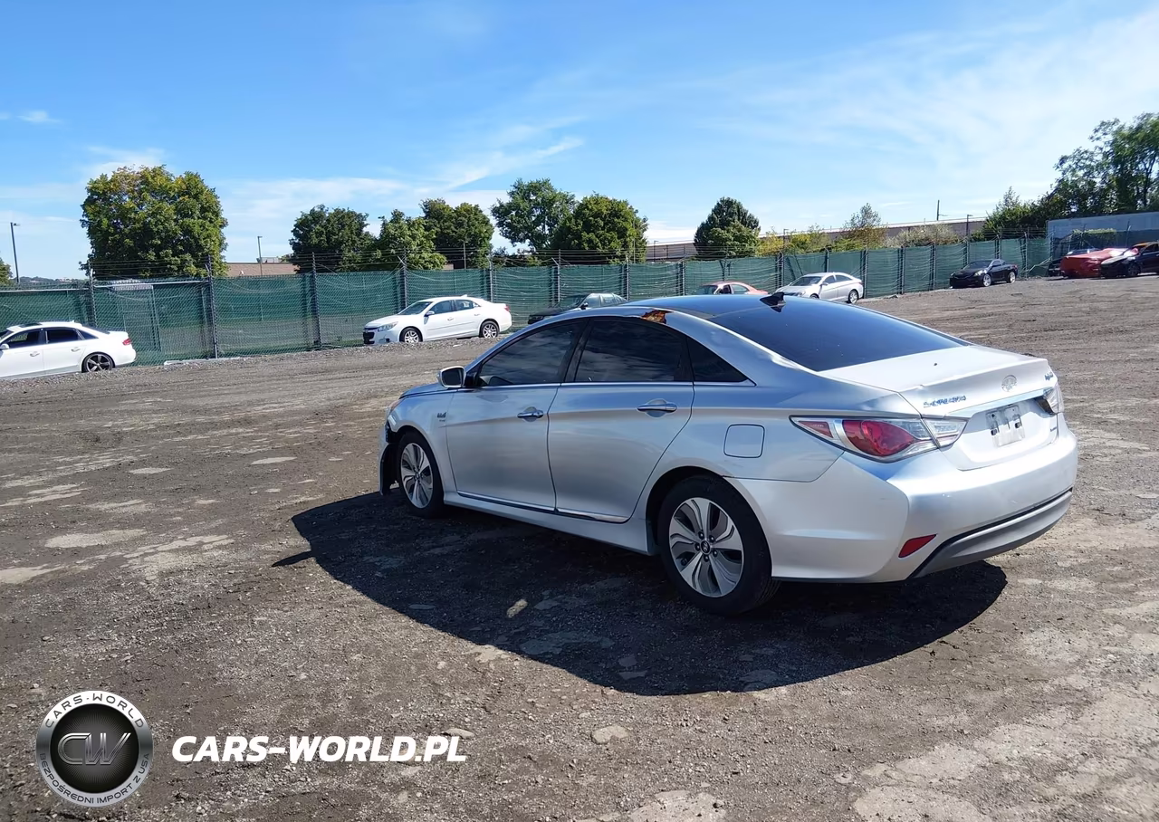 2014 Hyundai Sonata Hybrid Limited VIN:KMHEC4A44EA110553 - 3