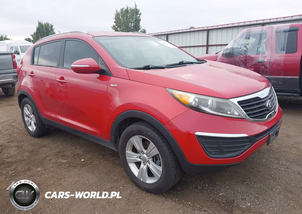 2013 Kia Sportage Lx VIN:KNDPBCA27D7391378 - 1