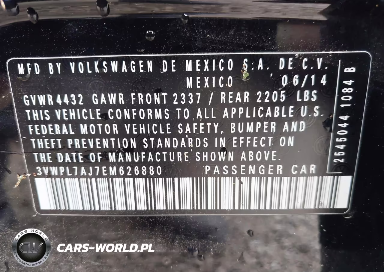 2014 Volkswagen Jetta Sportwagen 2.0L Tdi VIN:3VWPL7AJ7EM626880 - 9
