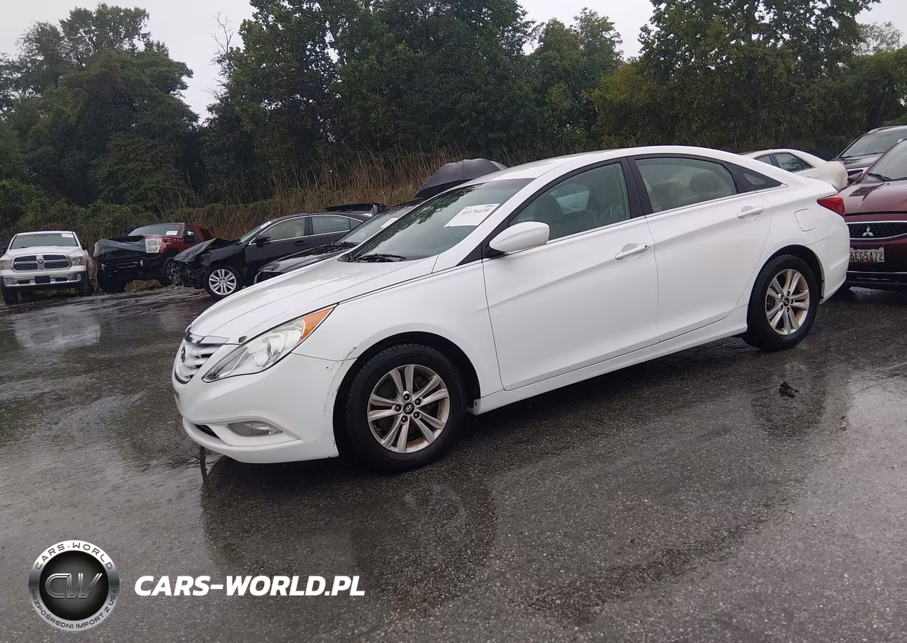 2013 Hyundai Sonata Gls VIN:5NPEB4AC7DH801646 - 2