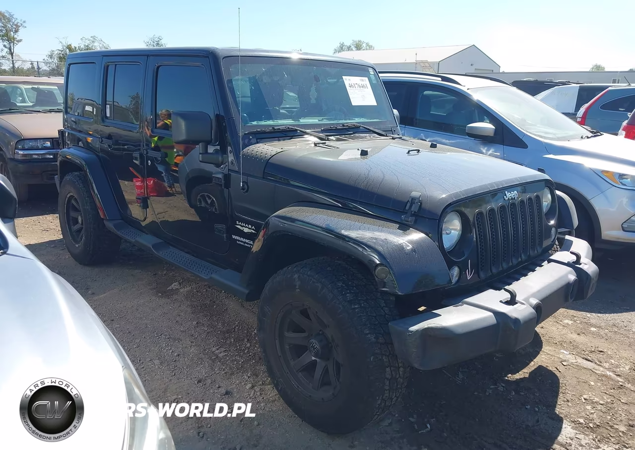 2014 Jeep Wrangler Unlimited Sahara VIN:1C4BJWEGXEL134485 - 1