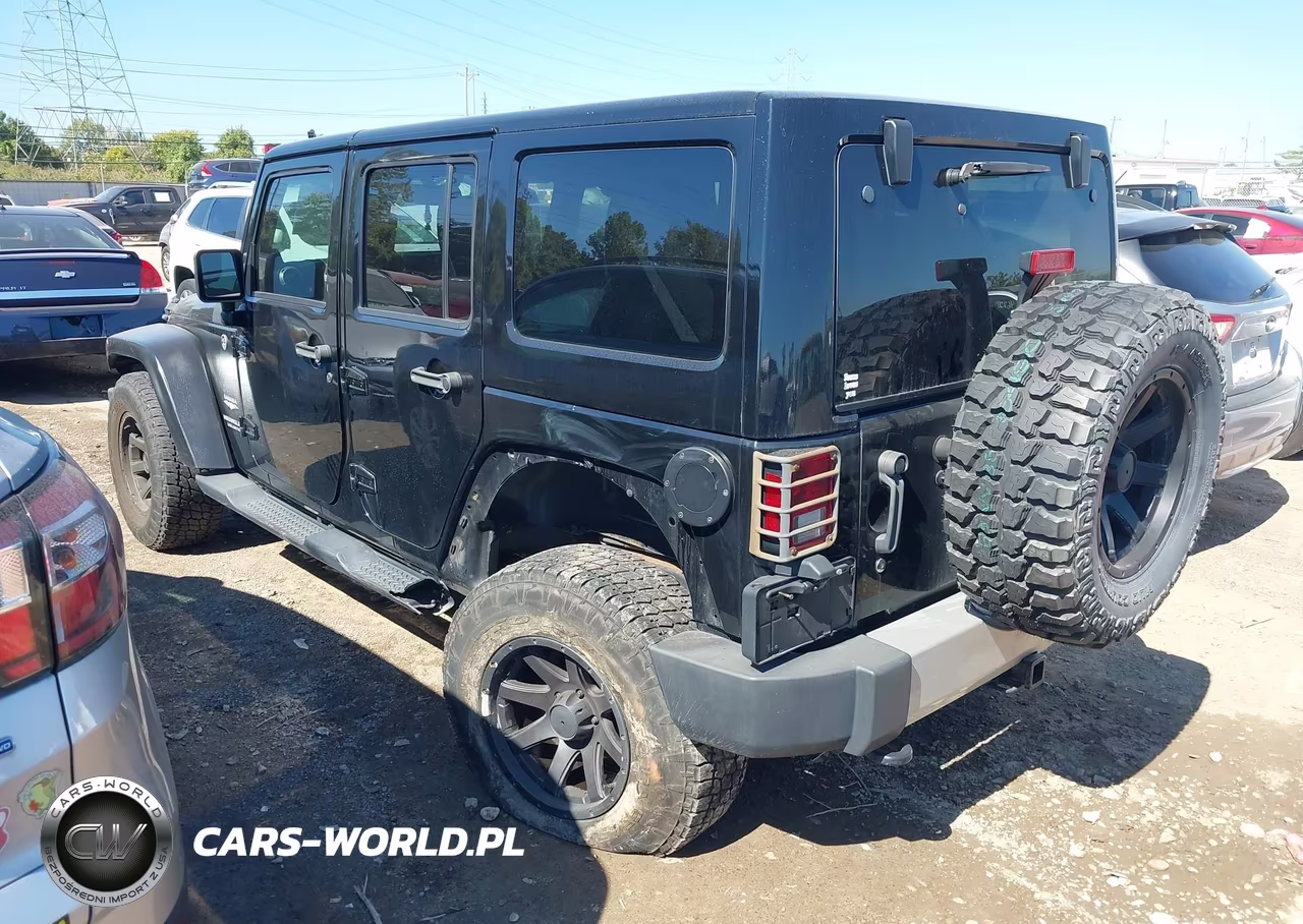 2014 Jeep Wrangler Unlimited Sahara VIN:1C4BJWEGXEL134485 - 3