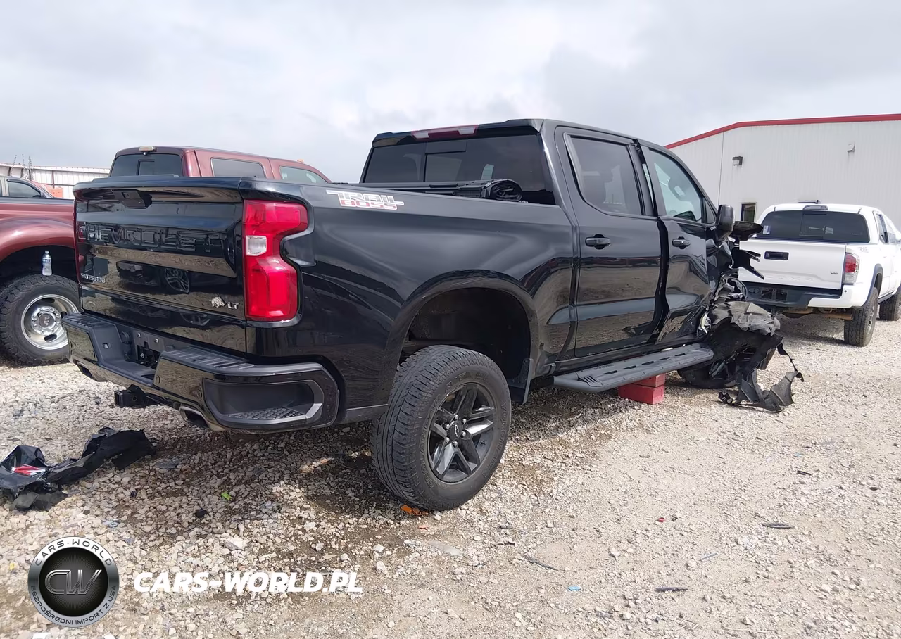 2021 Chevrolet Silverado 1500 4Wd Short Bed Lt Trail Boss VIN:3GCPYFEL9MG224530 - 4