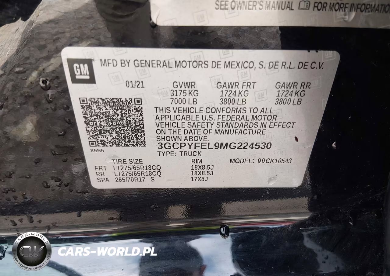 2021 Chevrolet Silverado 1500 4Wd Short Bed Lt Trail Boss VIN:3GCPYFEL9MG224530 - 9