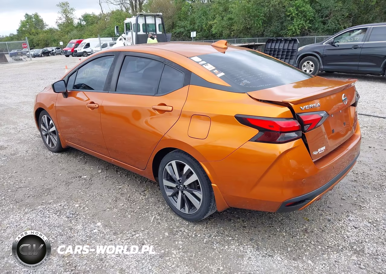 2020 Nissan Versa Sr Xtronic Cvt VIN:3N1CN8FV9LL830163 - 3