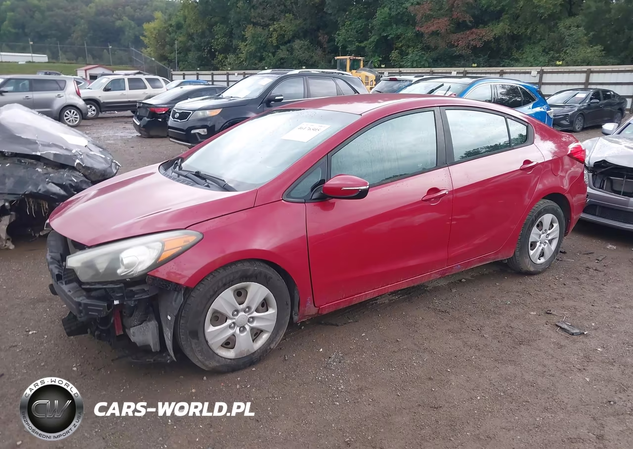 2015 Kia Forte Lx VIN:KNAFX4A67F5416314 - 2