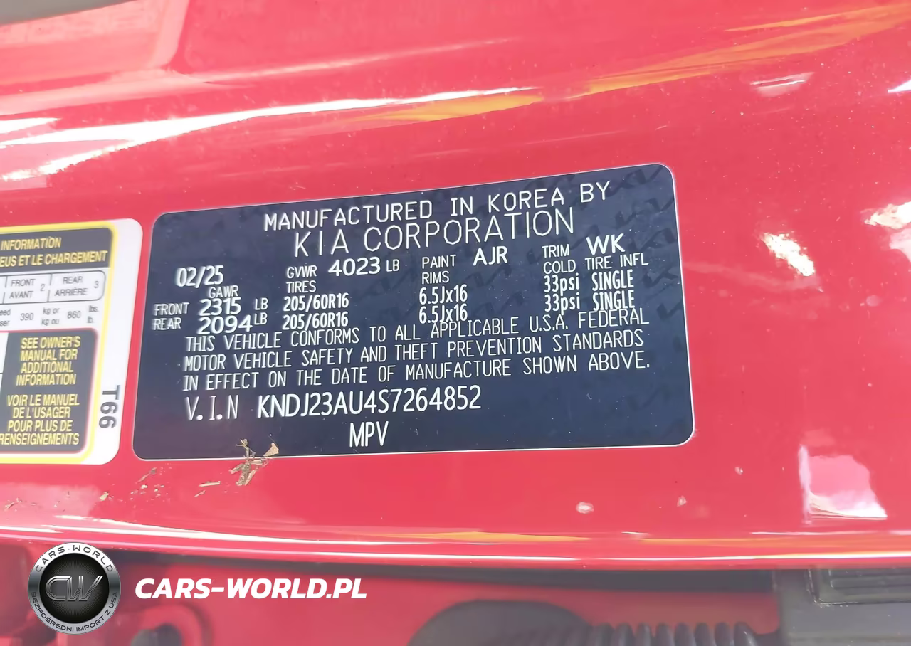 2025 Kia Soul Lx VIN:KNDJ23AU4S7264852 - 9