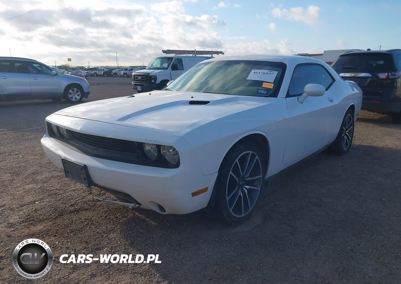 2012 Dodge Challenger Sxt VIN:2C3CDYAGXCH291574 - 2