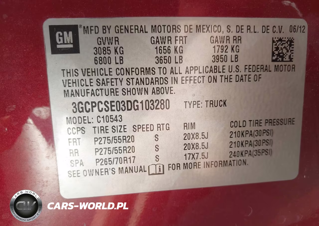 2013 Chevrolet Silverado 1500 Lt VIN:3GCPCSE03DG103280 - 9