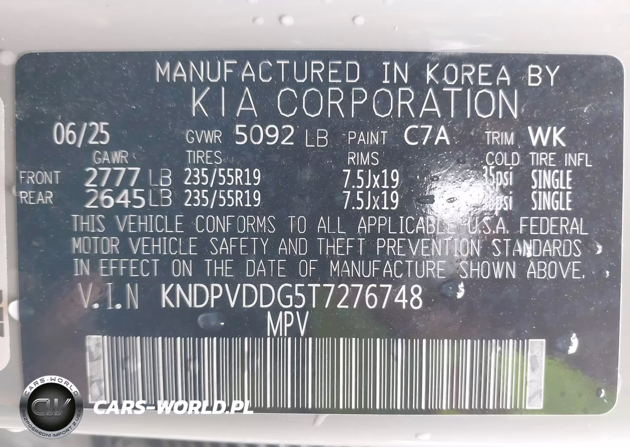 2026 Kia Sportage Hybrid X-Line VIN:KNDPVDDG5T7276748 - 9
