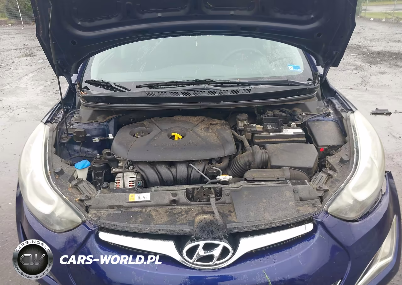 2014 Hyundai Elantra Se VIN:5NPDH4AE2EH503793 - 10