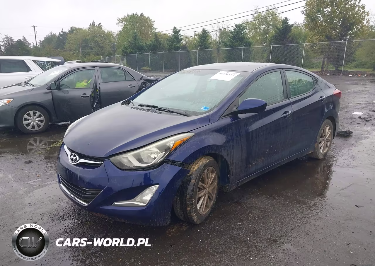 2014 Hyundai Elantra Se VIN:5NPDH4AE2EH503793 - 2