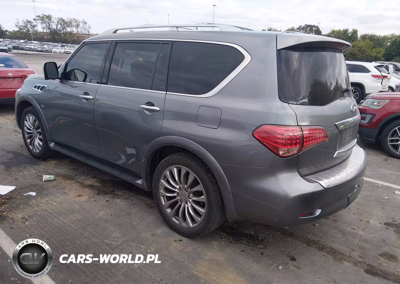 2017 Infiniti Qx80 VIN:JN8AZ2NC5H9430286 - 3