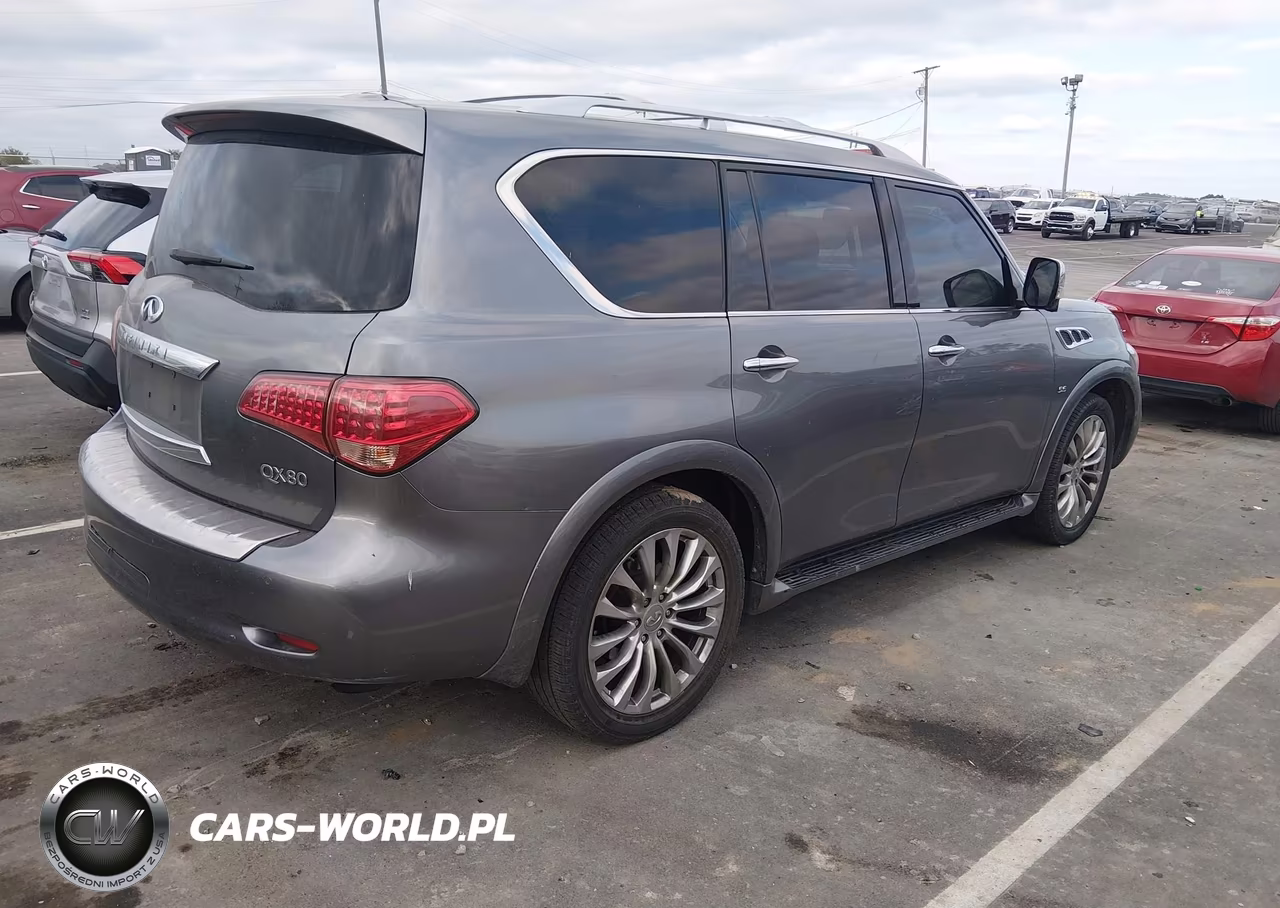 2017 Infiniti Qx80 VIN:JN8AZ2NC5H9430286 - 4