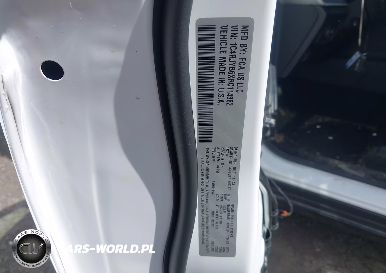 2024 Jeep Grand Cherokee 4Xe VIN:1C4RJYB6XRC114362 - 9