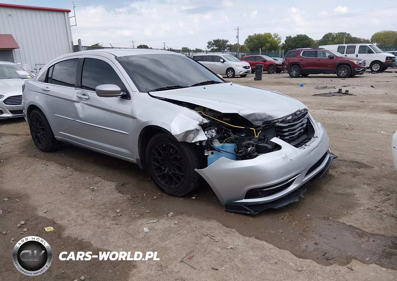 2012 Chrysler 200 Lx VIN:1C3CCBAB3CN228733 - 1
