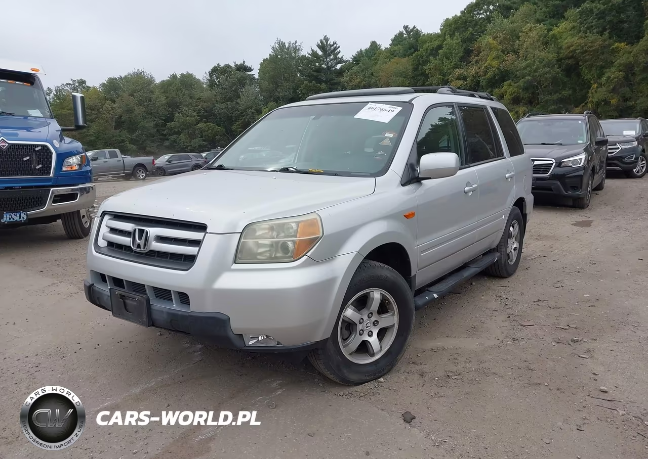 2006 Honda Pilot Ex-L VIN:5FNYF18556B011285 - 2