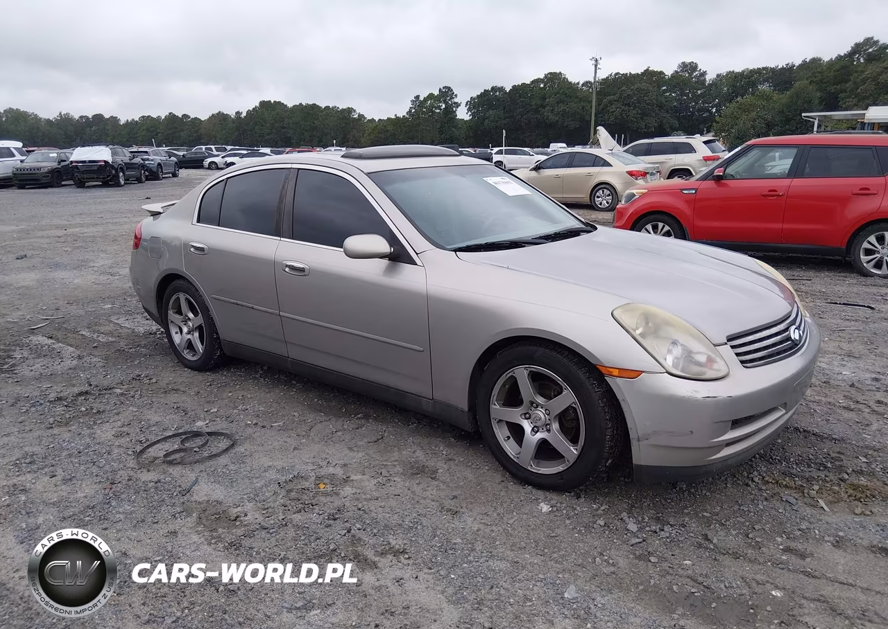 2003 Infiniti G35 Luxury Leather VIN:JNKCV51E43M020429 - 1