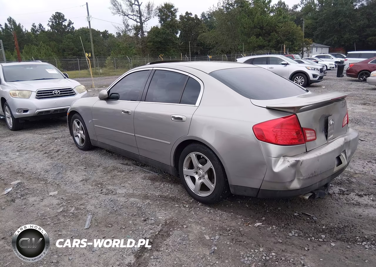 2003 Infiniti G35 Luxury Leather VIN:JNKCV51E43M020429 - 3