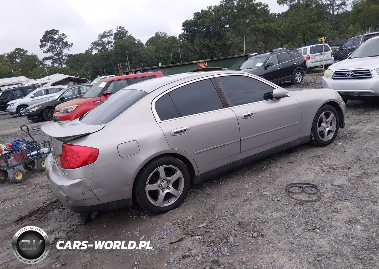 2003 Infiniti G35 Luxury Leather VIN:JNKCV51E43M020429 - 4