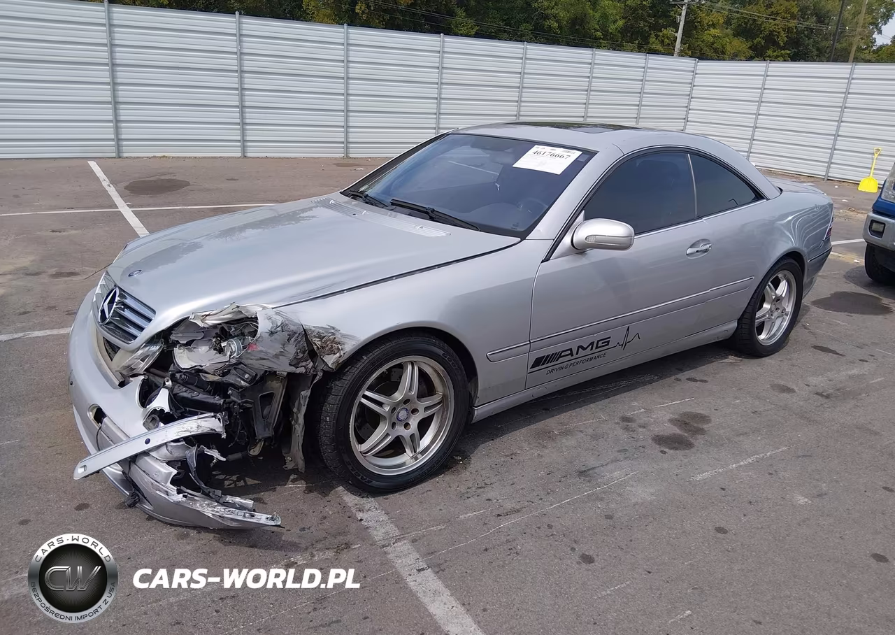 2001 Mercedes-Benz Cl 500 VIN:WDBPJ75J31A015401 - 2