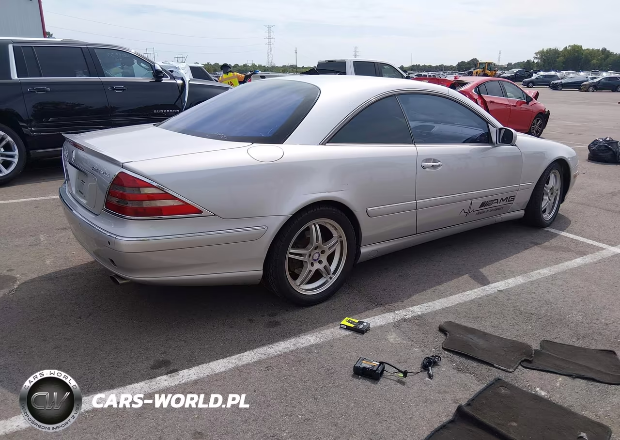 2001 Mercedes-Benz Cl 500 VIN:WDBPJ75J31A015401 - 4