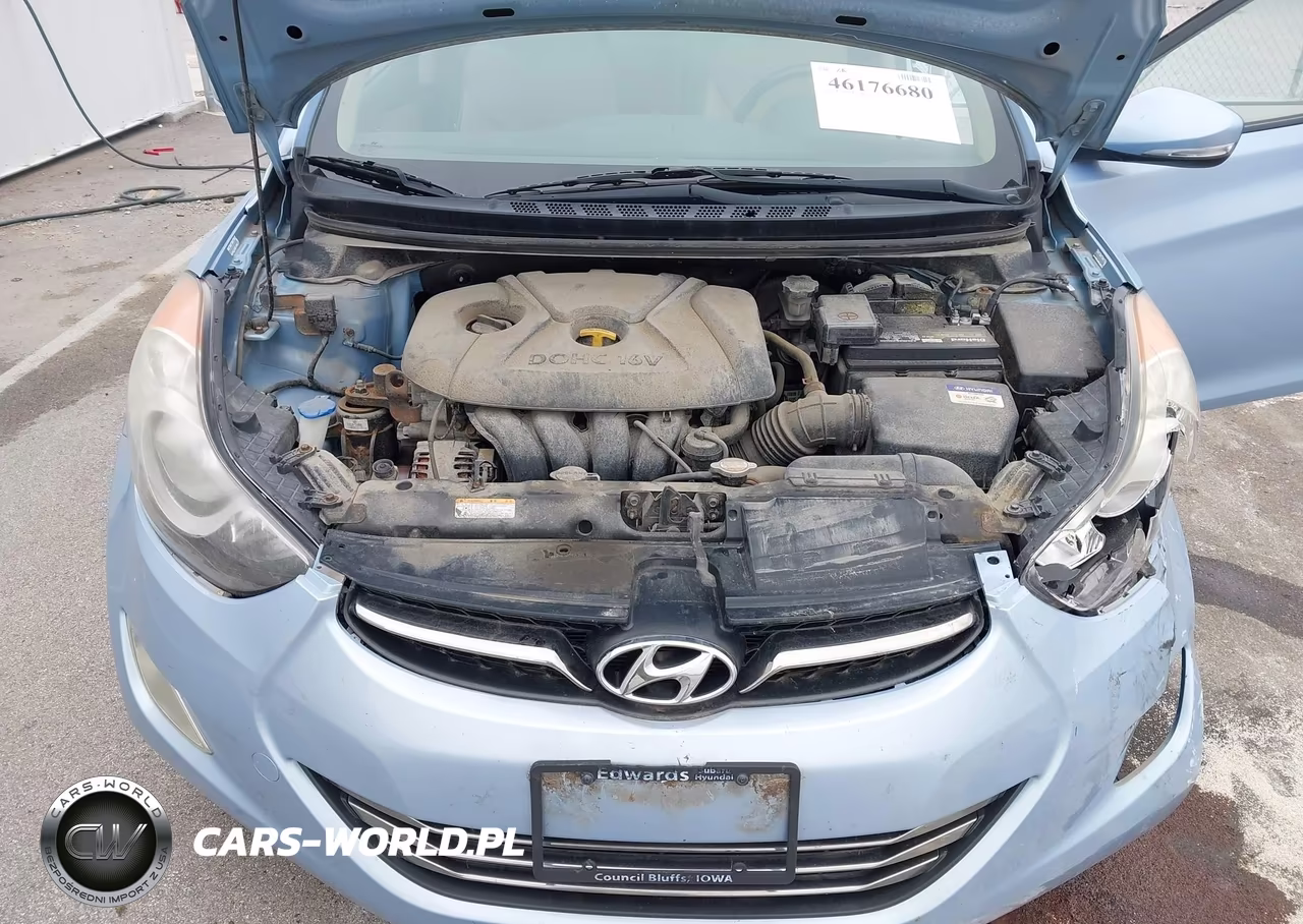 2011 Hyundai Elantra Limited (Ulsan Plant) VIN:KMHDH4AE9BU147615 - 10