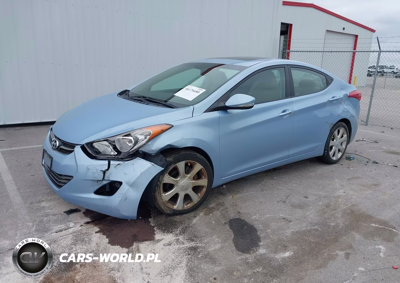 2011 Hyundai Elantra Limited (Ulsan Plant) VIN:KMHDH4AE9BU147615 - 2