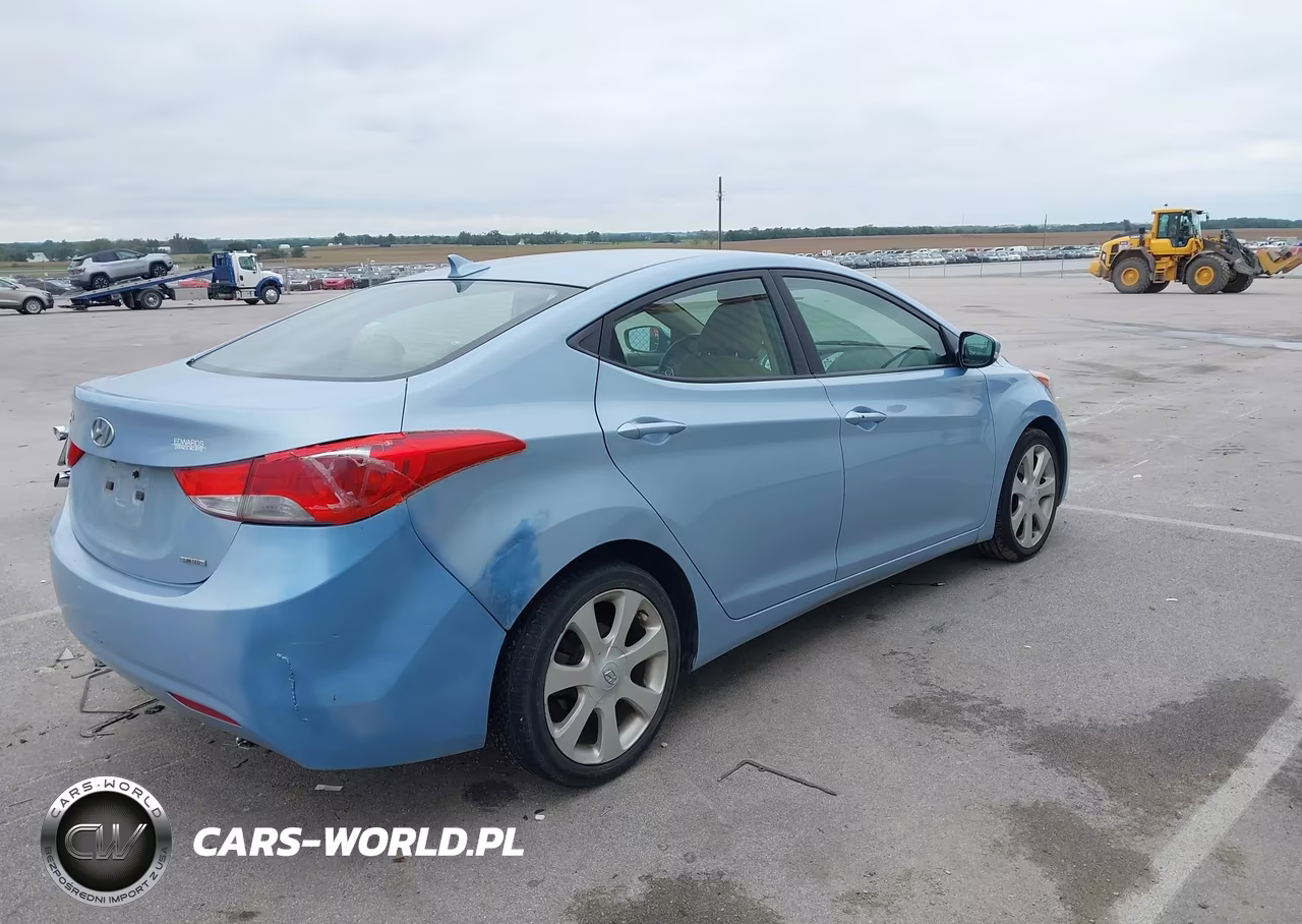 2011 Hyundai Elantra Limited (Ulsan Plant) VIN:KMHDH4AE9BU147615 - 4