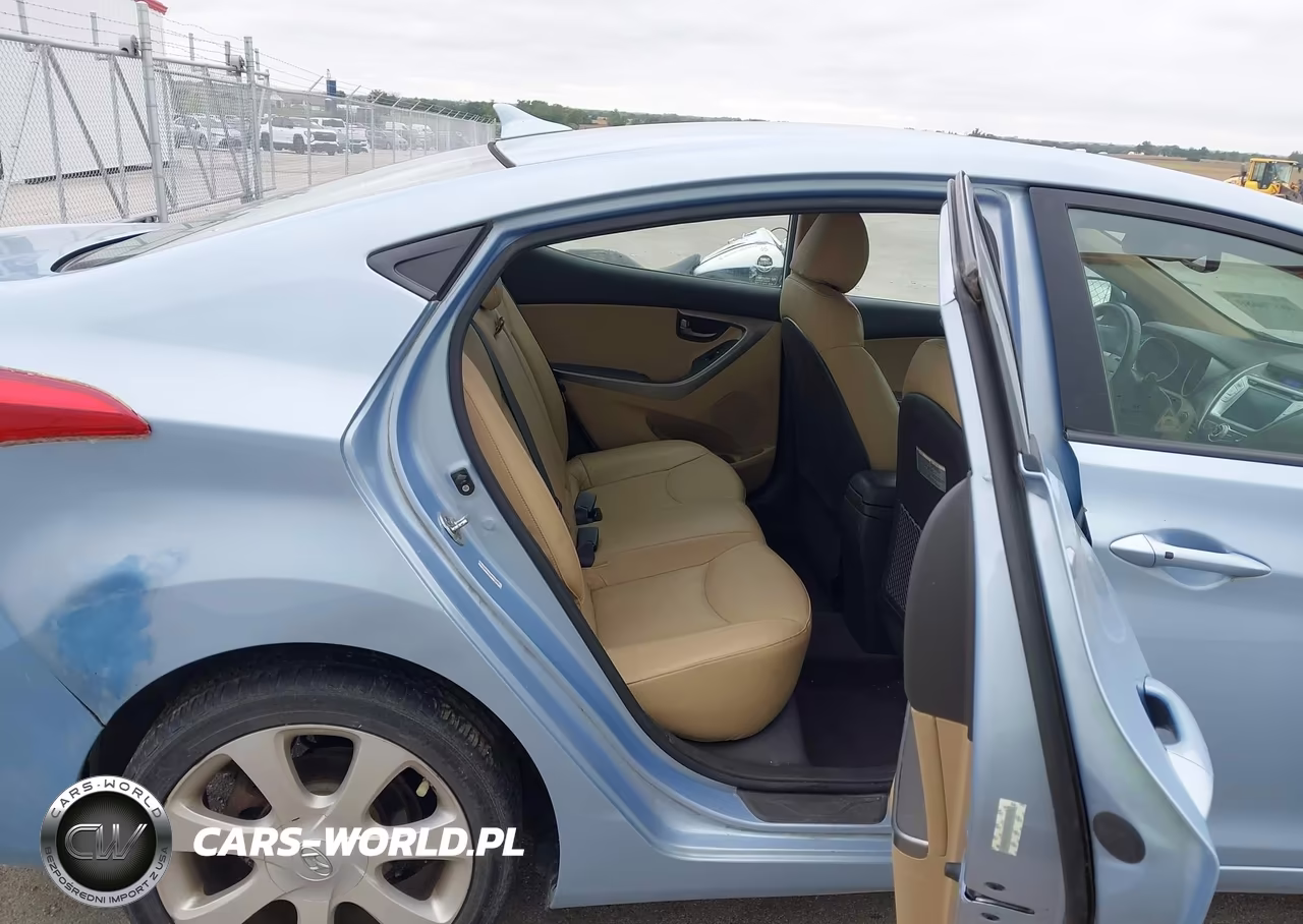 2011 Hyundai Elantra Limited (Ulsan Plant) VIN:KMHDH4AE9BU147615 - 8