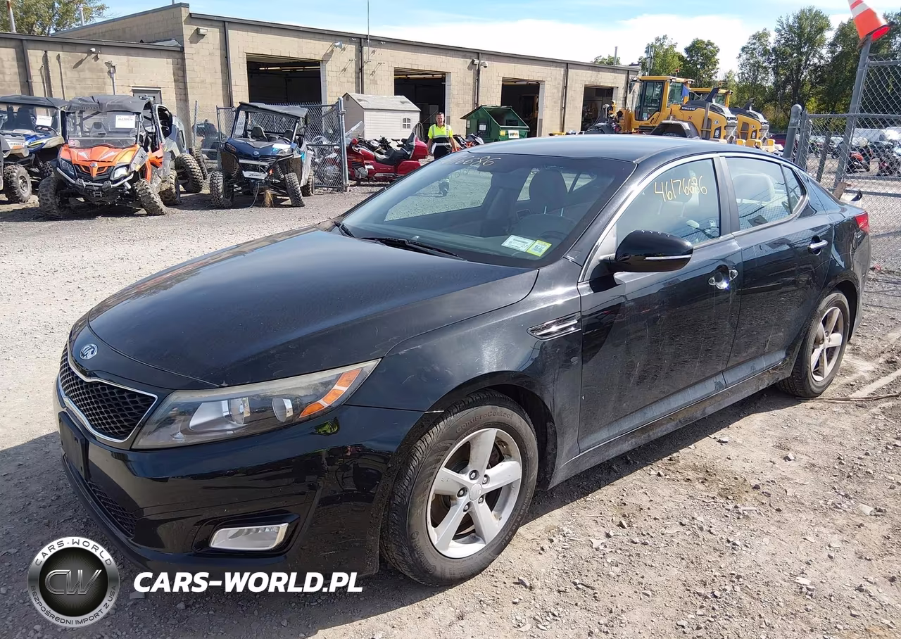 2014 Kia Optima Lx VIN:5XXGM4A73EG273266 - 2