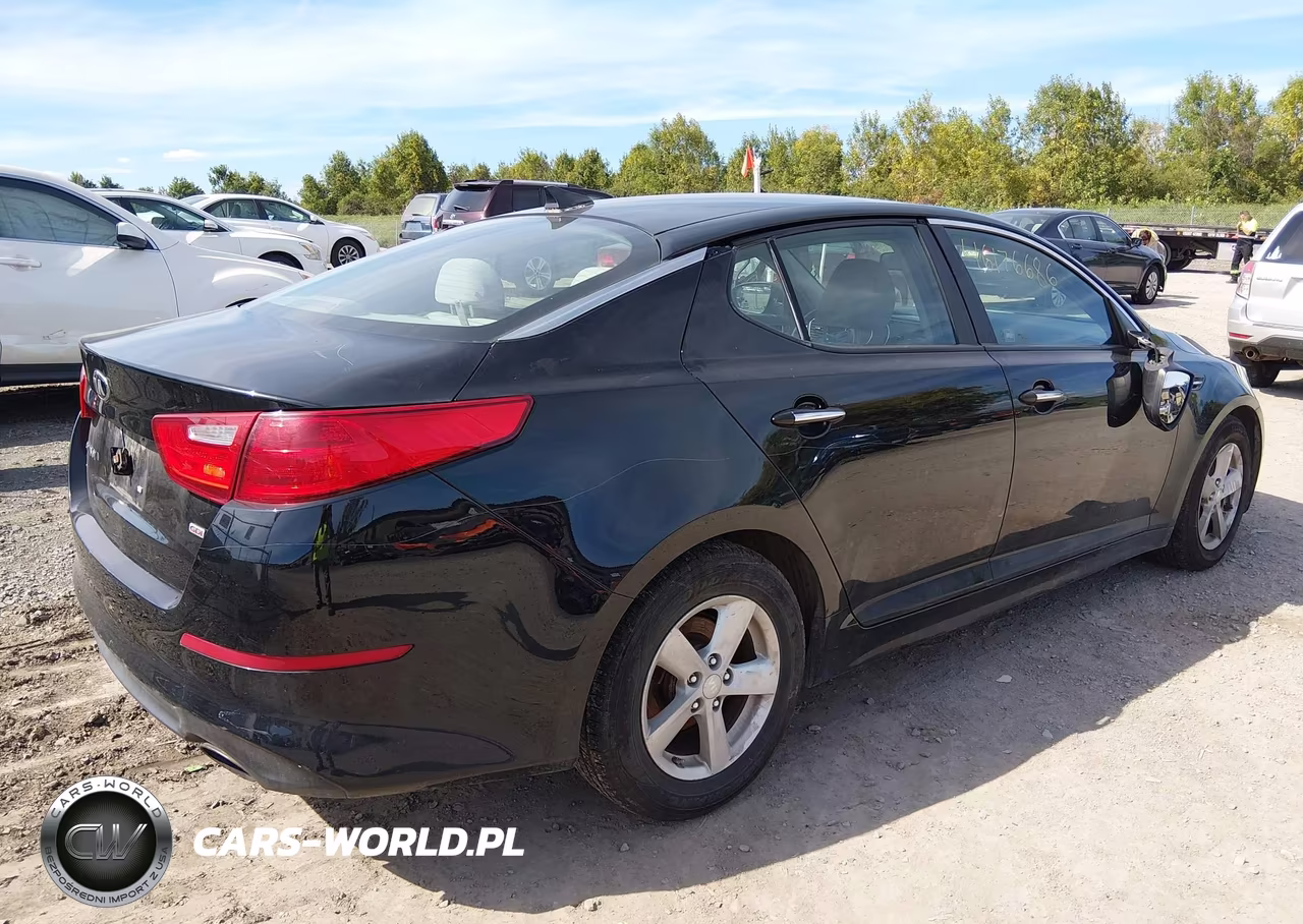 2014 Kia Optima Lx VIN:5XXGM4A73EG273266 - 4